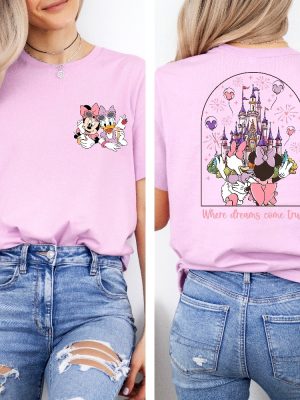 Disney Magic Kingdom Minnie Daisy Summer Shirt Where Dreams Come True Disney Besties Shirt Disney Summer Shirt Unique revetee 2