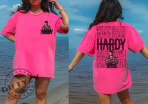 Country Music Song Title Hardy Shirt giftyzy 4