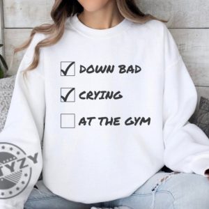 Down Bad Crying At The Gym Ttpd Taylor Fan Gift giftyzy 13