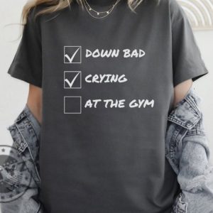 Down Bad Crying At The Gym Ttpd Taylor Fan Gift giftyzy 2