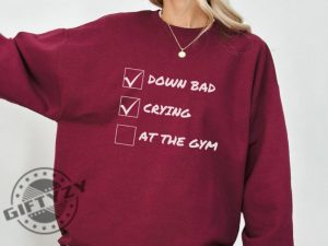 Down Bad Crying At The Gym Ttpd Taylor Fan Gift giftyzy 3