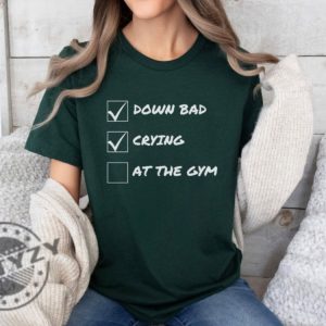 Down Bad Crying At The Gym Ttpd Taylor Fan Gift giftyzy 6