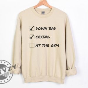 Down Bad Crying At The Gym Ttpd Taylor Fan Gift giftyzy 7