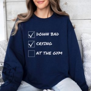 Down Bad Crying At The Gym Ttpd Taylor Fan Gift giftyzy 9
