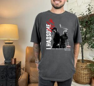 Post Malone Morgan Wallen I Had Some Help One Night At A Time Shirt giftyzy 5