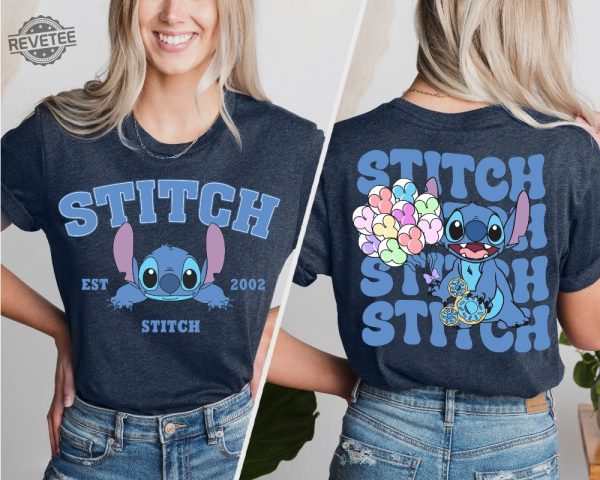 Disney Stitch Est 2002 Shirt Stitch T Shirt Cute Stitch Tee Disney Trip Shirt Stitch Snacks Shirt Stitch Disneyland Shirt Unique revetee 1
