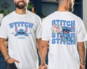 Disney Stitch Est 2002 Shirt Stitch T Shirt Cute Stitch Tee Disney Trip Shirt Stitch Snacks Shirt Stitch Disneyland Shirt Unique revetee 3