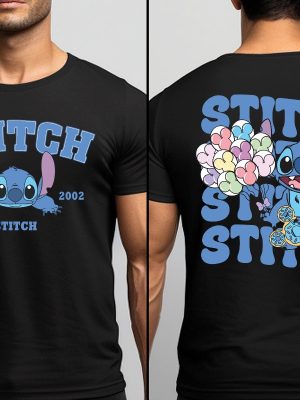 Disney Stitch Est 2002 Shirt Stitch T Shirt Cute Stitch Tee Disney Trip Shirt Stitch Snacks Shirt Stitch Disneyland Shirt Unique revetee 4