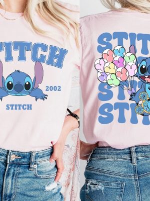 Disney Stitch Est 2002 Shirt Stitch T Shirt Cute Stitch Tee Disney Trip Shirt Stitch Snacks Shirt Stitch Disneyland Shirt Unique revetee 5