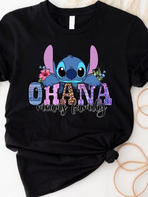 Ohana Shirt Stitch Ohana Shirt Disney Shirt Lilo And Stitch Shirt Ohana Means Family Shirt Disneyworld Tee Unique revetee 2