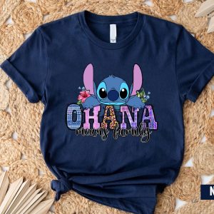 Ohana Shirt Stitch Ohana Shirt Disney Shirt Lilo And Stitch Shirt Ohana Means Family Shirt Disneyworld Tee Unique revetee 5