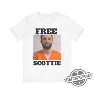 Free Scottie Scheffler Shirt Free Scottie T Shirt Pga T Shirt Funny Scottie Mugshot Shirt trendingnowe 2