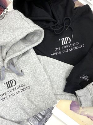 Club Member The Tortured Poets Department Embroidered Sweatshirt Ttpd Est 2024 Embroidered Crewneck Unique revetee 2