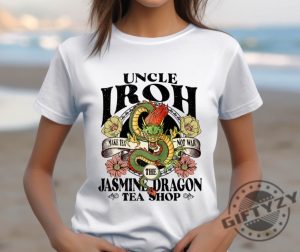 Avatar The Last Airbinder 2024 Gift Vintage Retro Uncle Irohs Jasmine Dragon Tea Shirt giftyzy 4