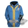 Fallout 4 Fo Nate Vault 111 Blue Uniform Shirt 3D Cosplay Fallout 4 Fo Nate Vault 111 trendingnowe 6