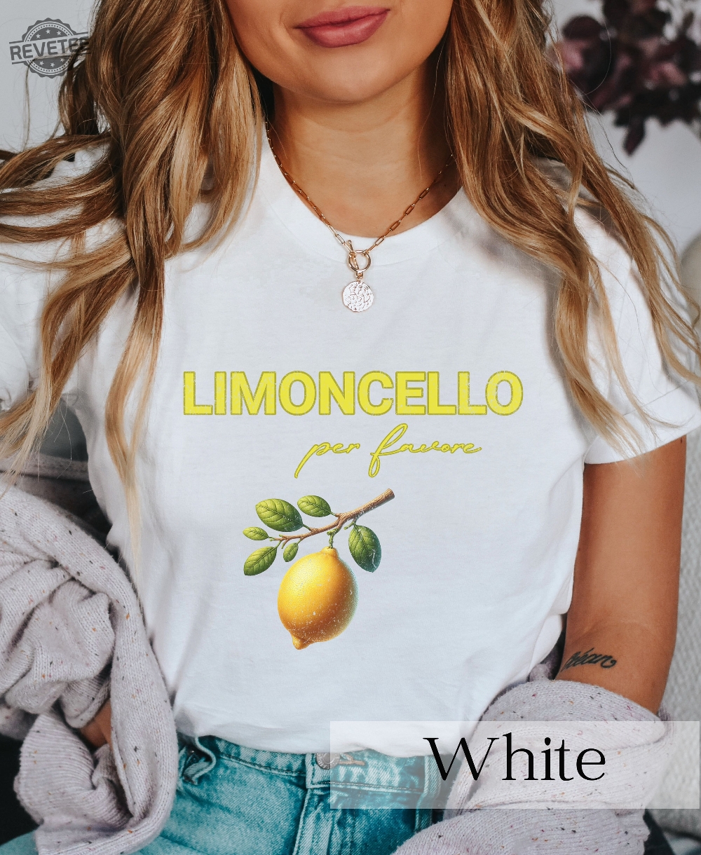 Limoncello Shirt Italy Lemons Shirt Italian Souvenir Shirt Italy Trip Shirt Sicily Lemon Shirt Summer Italy Shirt Lemon Lover Tee Unique