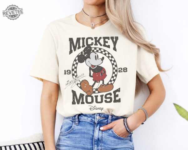 Retro Mickey Mouse Shirt Vintage Mickey Shirt Disney Vacation Shirt Disneyland Mickey Shirt Magic Kingdom Shirt Unique revetee 1 2