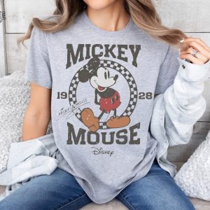 Retro Mickey Mouse Shirt Vintage Mickey Shirt Disney Vacation Shirt Disneyland Mickey Shirt Magic Kingdom Shirt Unique revetee 5 2