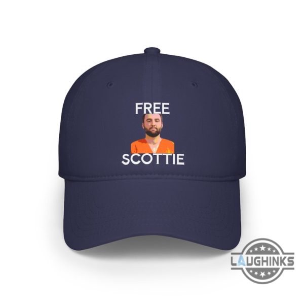 free scottie scheffler embroidered baseball cap limited edition mugshot hats arrested vintage dad hat pga championship 2024 laughinks 5