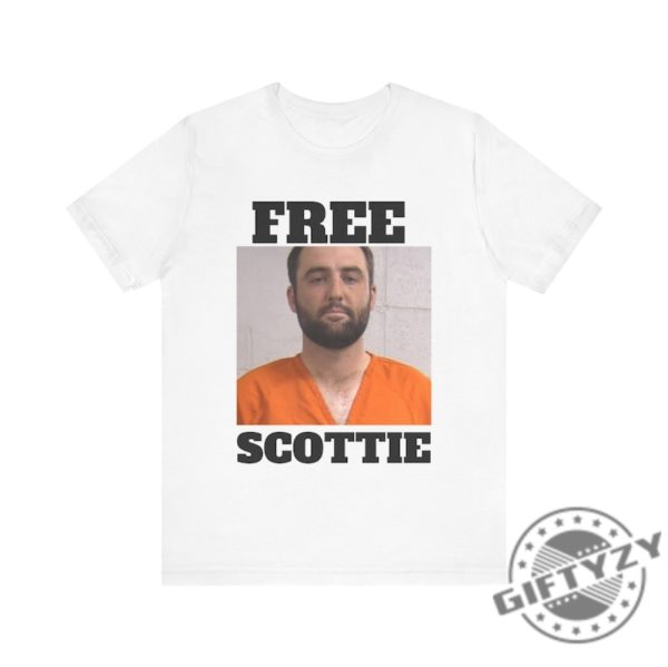 Free Scottie Pga Funny Scottie Mugshot Shirt giftyzy 2