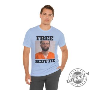 Free Scottie Pga Funny Scottie Mugshot Shirt giftyzy 4