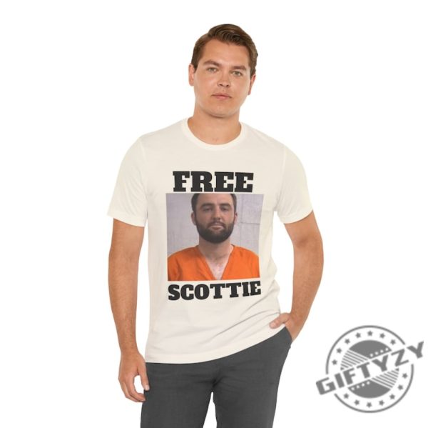 Free Scottie Pga Funny Scottie Mugshot Shirt giftyzy 6