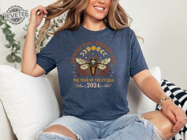 Cicada Shirt 2024 Cicada Reunion Tee Funny Cicada Concert Shirt Bug Humor Insect Shirts Nature Lover Gift Unique revetee 2