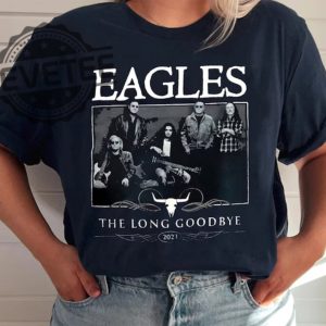 Eagles The Long Goodbye 2024 Tour T Shirt The California Concert Music Tour 2023 Shirt The Eagles Band Fans Shirt Unique revetee 2
