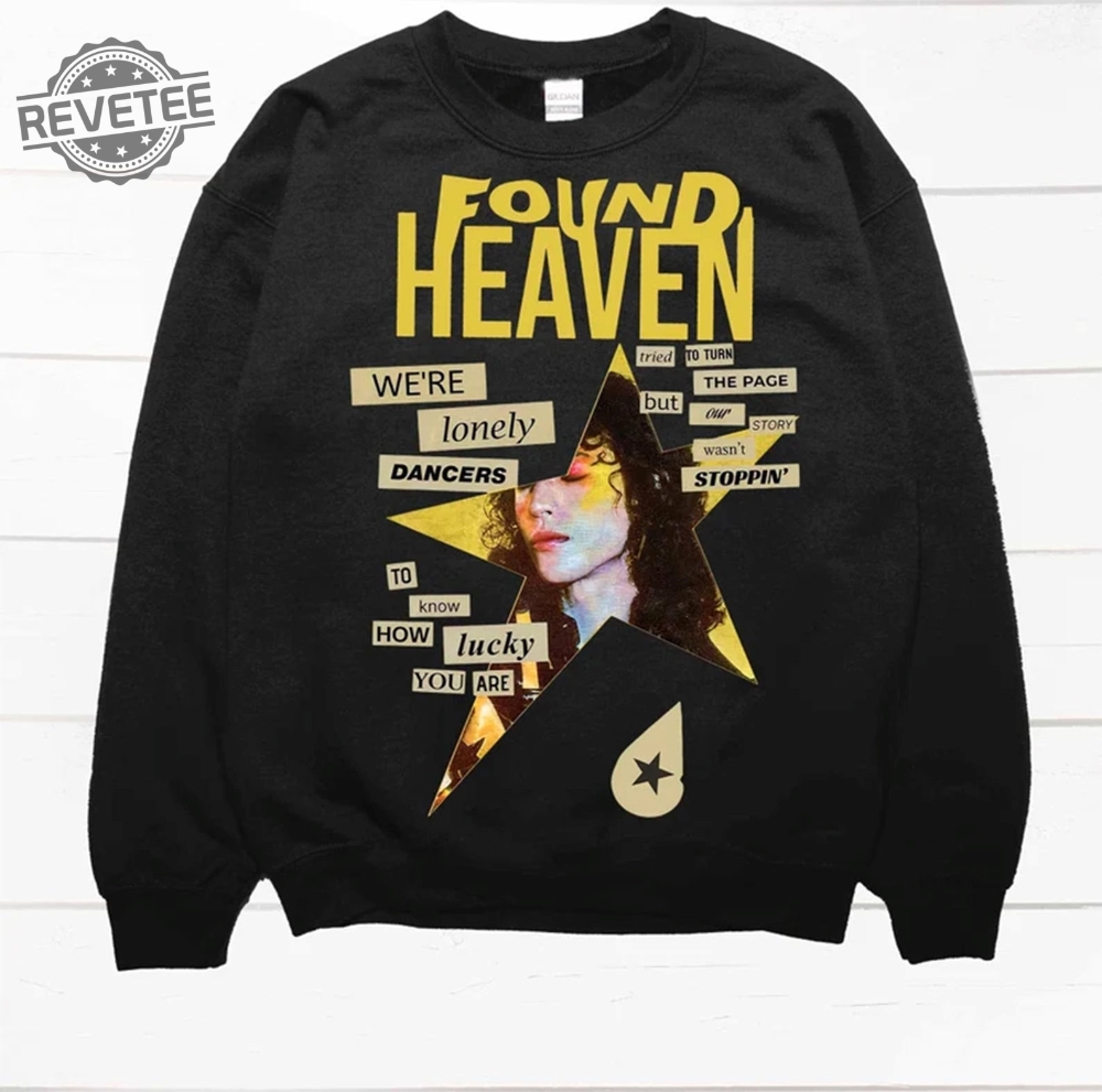 Conan Gray Found Heaven On Tour 2024 Shirt Conan Gray Shirt Conan Gray 2024 Concert Shirt Found Heaven On 2024 Concert Shirt Unique