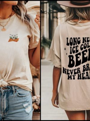 Luke Combs Beer Never Broke My Heart Shirt Country Concert Shirt Western Rodeo Tee Luke Combs Tour 2024 Merch Unique revetee 2