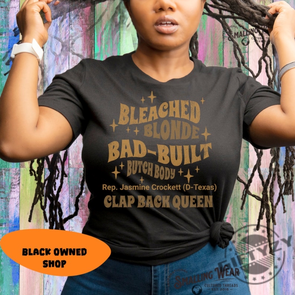 Rep Crockett Political Bad Built Feminist Shirt