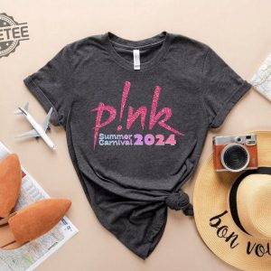 Pink Singer Summer Carnival 2024 Tour Shirt Pink Fan Lovers Shirt Music Tour 2024 Shirt Pink Summer Carnival 2024 Unique revetee 2