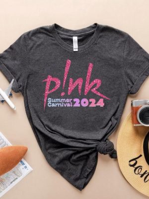 Pink Singer Summer Carnival 2024 Tour Shirt Pink Fan Lovers Shirt Music Tour 2024 Shirt Pink Summer Carnival 2024 Unique revetee 2