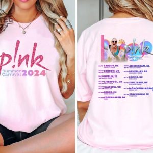 Pink Singer Summer Carnival 2024 Tour Shirt Pink Fan Lovers Shirt Music Tour 2024 Shirt Pink Summer Carnival 2024 Unique revetee 4