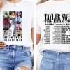 Eras Tour Shirt Eras Tour Concert Shirt Eras Tour Movie Shirt Taylor Swift Merch Concert Shirt Custom Eras Tour Shirt revetee 1