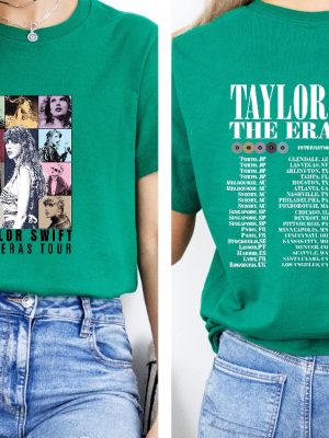 Eras Tour Shirt Eras Tour Concert Shirt Eras Tour Movie Shirt Taylor Swift Merch Concert Shirt Custom Eras Tour Shirt revetee 3