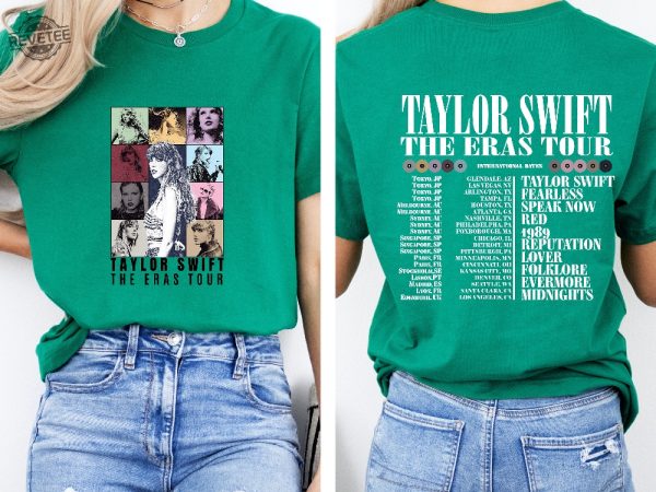 Eras Tour Shirt Eras Tour Concert Shirt Eras Tour Movie Shirt Taylor Swift Merch Concert Shirt Custom Eras Tour Shirt revetee 3