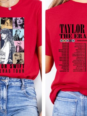 Eras Tour Shirt Eras Tour Concert Shirt Eras Tour Movie Shirt Taylor Swift Merch Concert Shirt Custom Eras Tour Shirt revetee 4