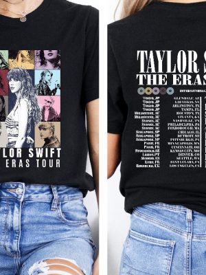 Eras Tour Shirt Eras Tour Concert Shirt Eras Tour Movie Shirt Taylor Swift Merch Concert Shirt Custom Eras Tour Shirt revetee 5