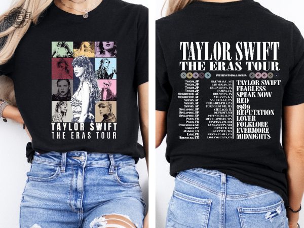 Eras Tour Shirt Eras Tour Concert Shirt Eras Tour Movie Shirt Taylor Swift Merch Concert Shirt Custom Eras Tour Shirt revetee 5