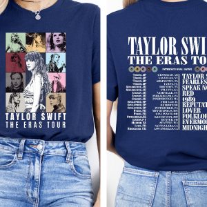 Eras Tour Shirt Eras Tour Concert Shirt Eras Tour Movie Shirt Taylor Swift Merch Concert Shirt Custom Eras Tour Shirt revetee 6