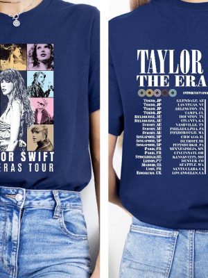 Eras Tour Shirt Eras Tour Concert Shirt Eras Tour Movie Shirt Taylor Swift Merch Concert Shirt Custom Eras Tour Shirt revetee 6