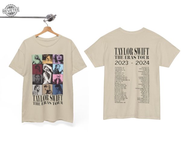Taylor Swift Eras Tour 2 Shirt Double Sided Eras Tour Ii 2024 World Cities Ttpd T Shirt Swiftie Gift Merch Comfy Tee revetee 8