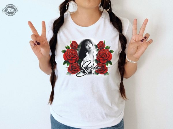 Selena Shirt Como La Flor Shirt Selena Quintanilla Shirt Selena Inspired Shirt Latina Gift Gift For Her Selena Quintanilla T Shirt revetee 1