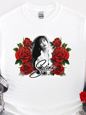 Selena Shirt Como La Flor Shirt Selena Quintanilla Shirt Selena Inspired Shirt Latina Gift Gift For Her Selena Quintanilla T Shirt revetee 3