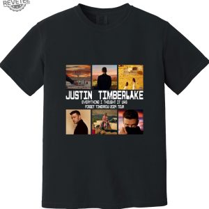 2024 Justin Timberlake Tour Shirt Forget Tomorrow World Tour Shirt Unisex Graphic Shirt Justin Timberlake Concert Group Unique revetee 2