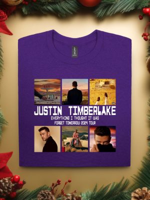 2024 Justin Timberlake Tour Shirt Forget Tomorrow World Tour Shirt Unisex Graphic Shirt Justin Timberlake Montana House Unique revetee 2