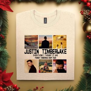 2024 Justin Timberlake Tour Shirt Forget Tomorrow World Tour Shirt Unisex Graphic Shirt Justin Timberlake Montana House Unique revetee 5