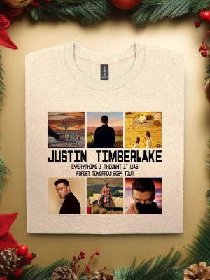 2024 Justin Timberlake Tour Shirt Forget Tomorrow World Tour Shirt Unisex Graphic Shirt Justin Timberlake Montana House Unique revetee 5