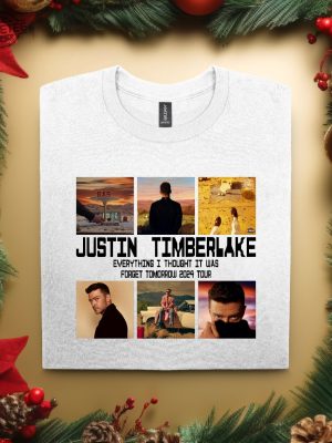 2024 Justin Timberlake Tour Shirt Forget Tomorrow World Tour Shirt Unisex Graphic Shirt Justin Timberlake Montana House Unique revetee 6